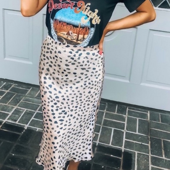 Midi Animal  Print Skirt - Picture 2 of 8